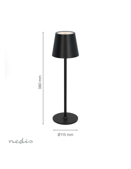 Nedis LTOUT05BK Lampe LED de table