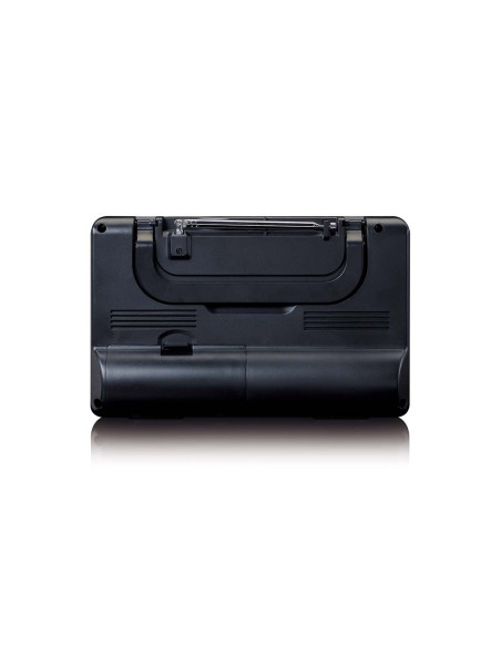 Lenco MPR-035BK MPR-035BK Radio FM portable compacte avec écran LCD Noir