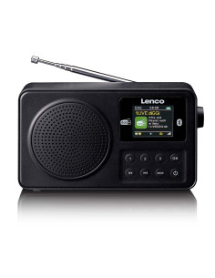 Lenco PDR-033BK Radio portable DAB+/FM avec Bluetooth® Noir