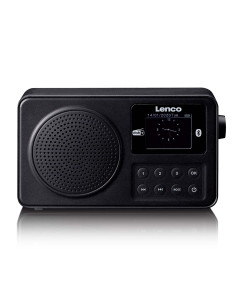 Lenco PDR-033BK Radio portable DAB+/FM avec Bluetooth® Noir 2