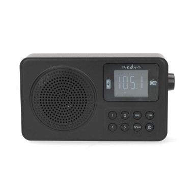 Nedis RDFM2225BK Radio FM