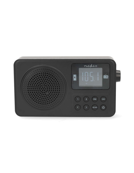 Nedis RDFM2225BK Radio FM