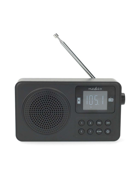 Nedis RDFM2225BK Radio FM
