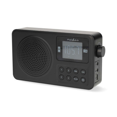 Nedis RDFM2225BK Radio FM