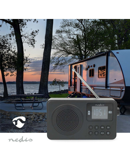 Nedis RDFM2225BK Radio FM