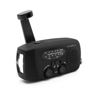 Nedis RDFMCR2000BK Radio d'urgence