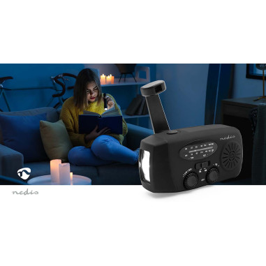 Nedis RDFMCR2000BK Radio d'urgence