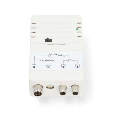 Nedis SAMP42222WT Amplificateur CATV