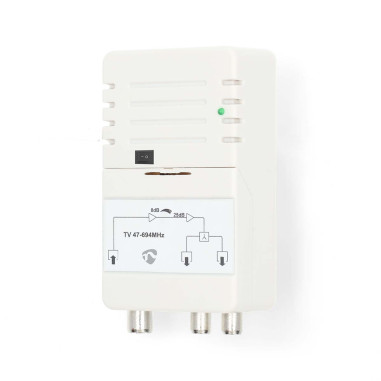 Nedis SAMP42222WT Amplificateur CATV