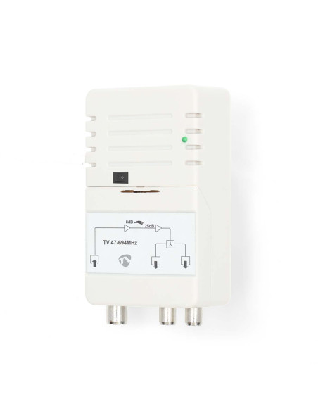 Nedis SAMP42222WT Amplificateur CATV