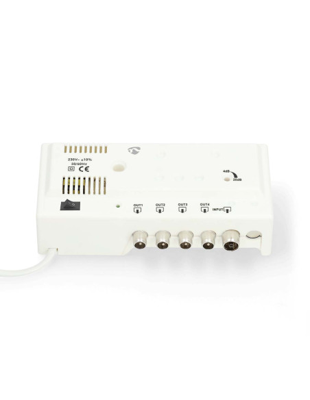 Nedis SAMP42244WT Amplificateur CATV