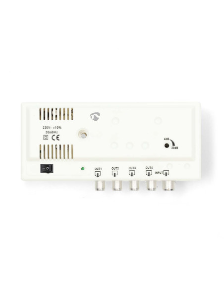 Nedis SAMP42244WT Amplificateur CATV