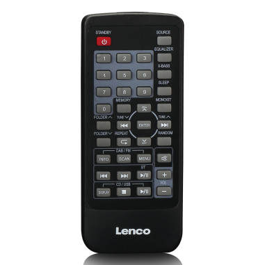 Lenco SCD-720SI Boombox portable avec radio DAB+/FM. Bluetooth®. CD. enregistreur de cassettes et lecteur USB Argent