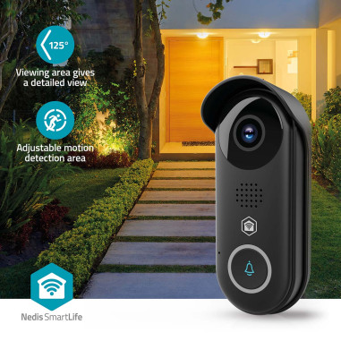Nedis WIFICDP11BK Vidéophone SmartLife