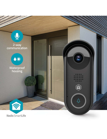 Nedis WIFICDP11BK Vidéophone SmartLife