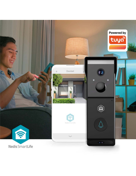 Nedis WIFICDP31BK Vidéophone SmartLife