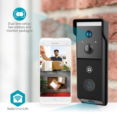 Nedis WIFICDP31BK Vidéophone SmartLife