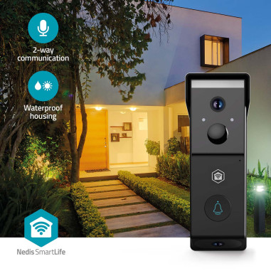 Nedis WIFICDP31BK Vidéophone SmartLife