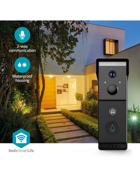 Nedis WIFICDP31BK Vidéophone SmartLife