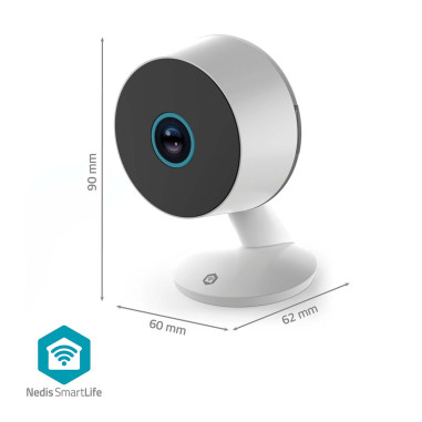 Nedis WIFICI08CWT Caméra intérieure SmartLife