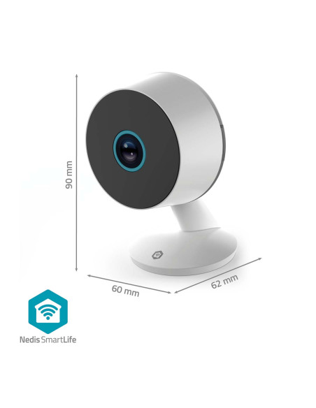 Nedis WIFICI08CWT Caméra intérieure SmartLife