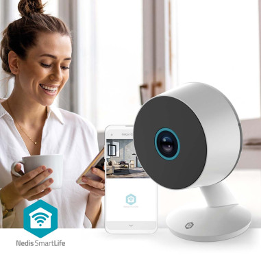 Nedis WIFICI08CWT Caméra intérieure SmartLife