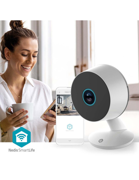 Nedis WIFICI08CWT Caméra intérieure SmartLife