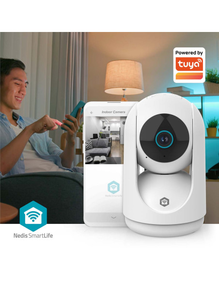 Nedis WIFICI23CWT Caméra intérieure SmartLife
