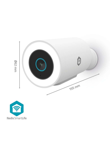 Nedis WIFICO15CWT Caméra extérieure SmartLife