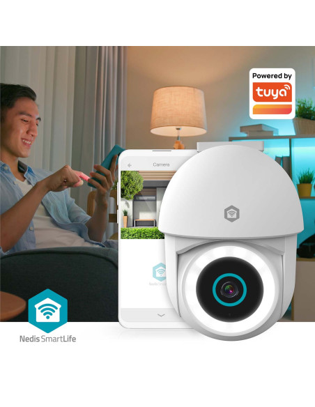 Nedis WIFICO22CWT Caméra extérieure SmartLife