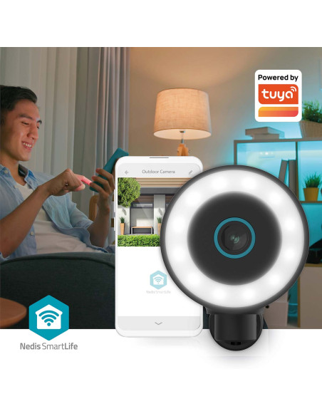 Nedis WIFICO41CBK Caméra extérieure SmartLife