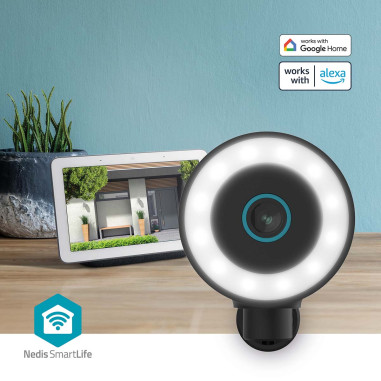 Nedis WIFICO41CBK Caméra extérieure SmartLife