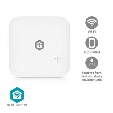 Nedis WIFIDW11WT SmartLife Détecteur d'eau