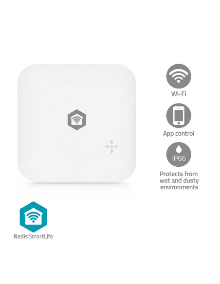 Nedis WIFIDW11WT SmartLife Détecteur d'eau