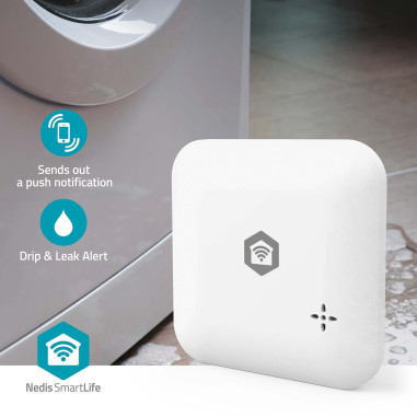 Nedis WIFIDW11WT SmartLife Détecteur d'eau