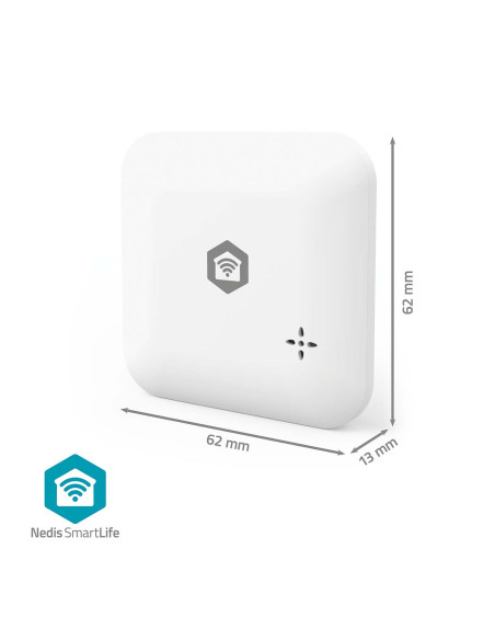 Nedis WIFIDW11WT SmartLife Détecteur d'eau