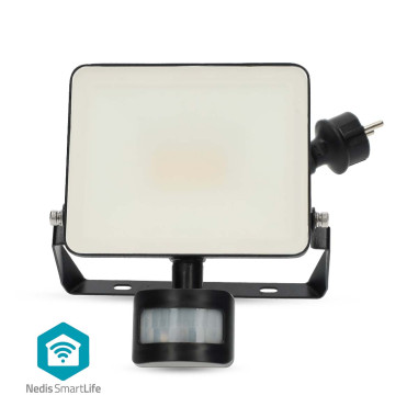Nedis WIFILOFS21FBK Lampe d'extérieur Smartlife