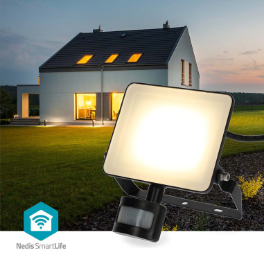 Nedis WIFILOFS21FBK Lampe d'extérieur Smartlife
