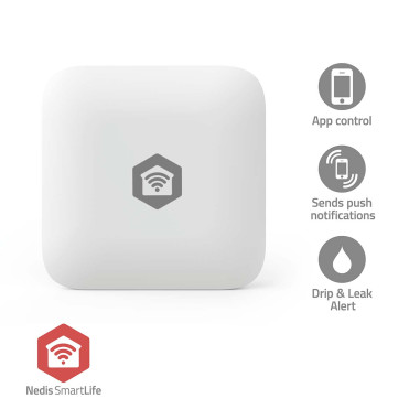 Nedis ZBSW11WT SmartLife Détecteur d'eau
