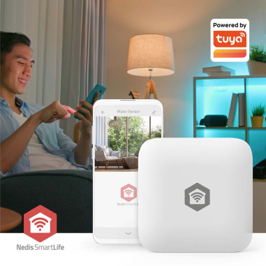 Nedis ZBSW11WT SmartLife Détecteur d'eau