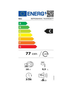 BEKO Lave-vaisselle BDFN36640XC 2