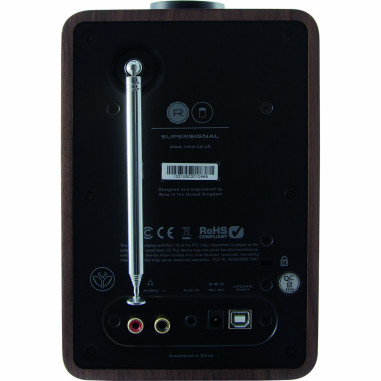 REVO 641149 SuperSignal DAB+ / FM / Bluetooth Combo Radio Walnut-Black