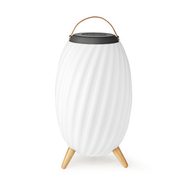 Nedis SPBT35810WT Haut parleur Bluetooth avec lumière d'ambiance