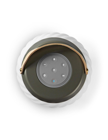 Nedis SPBT35810WT Haut parleur Bluetooth avec lumière d'ambiance