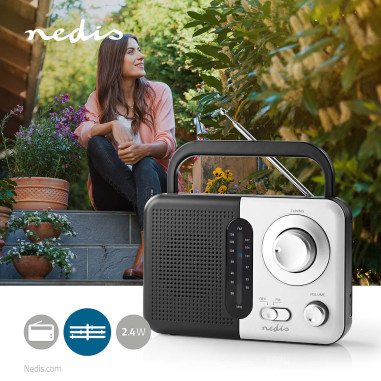 Nedis RDFM1300WT Radio FM