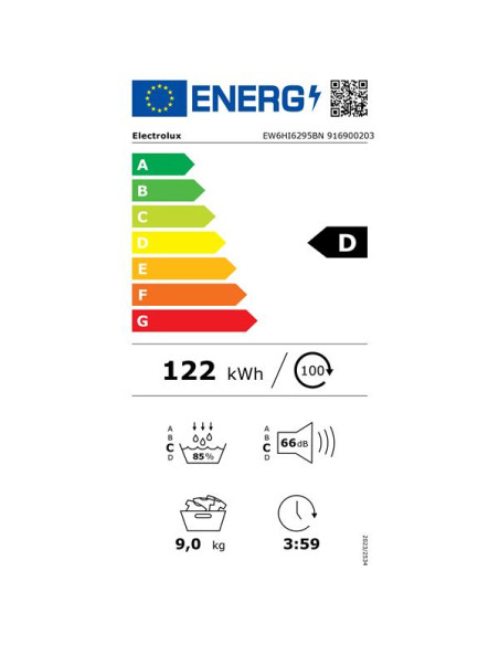 ELECTROLUX Sèche-linge EW6HI6295BN