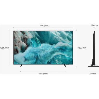 SAMSUNG TV QLED 4K - TQ85Q7FAAUXXC