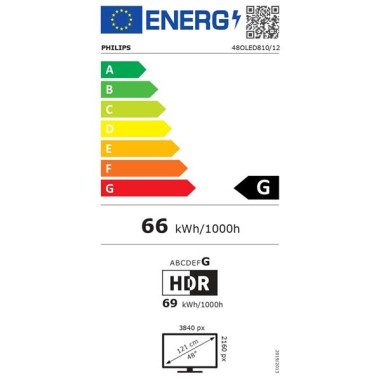 PHILIPS TV OLED 4K - 48OLED810