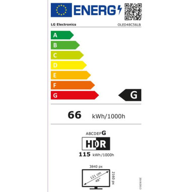 LG TV OLED 4K - OLED48C56LB
