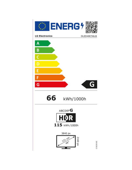 LG TV OLED 4K - OLED48C56LB